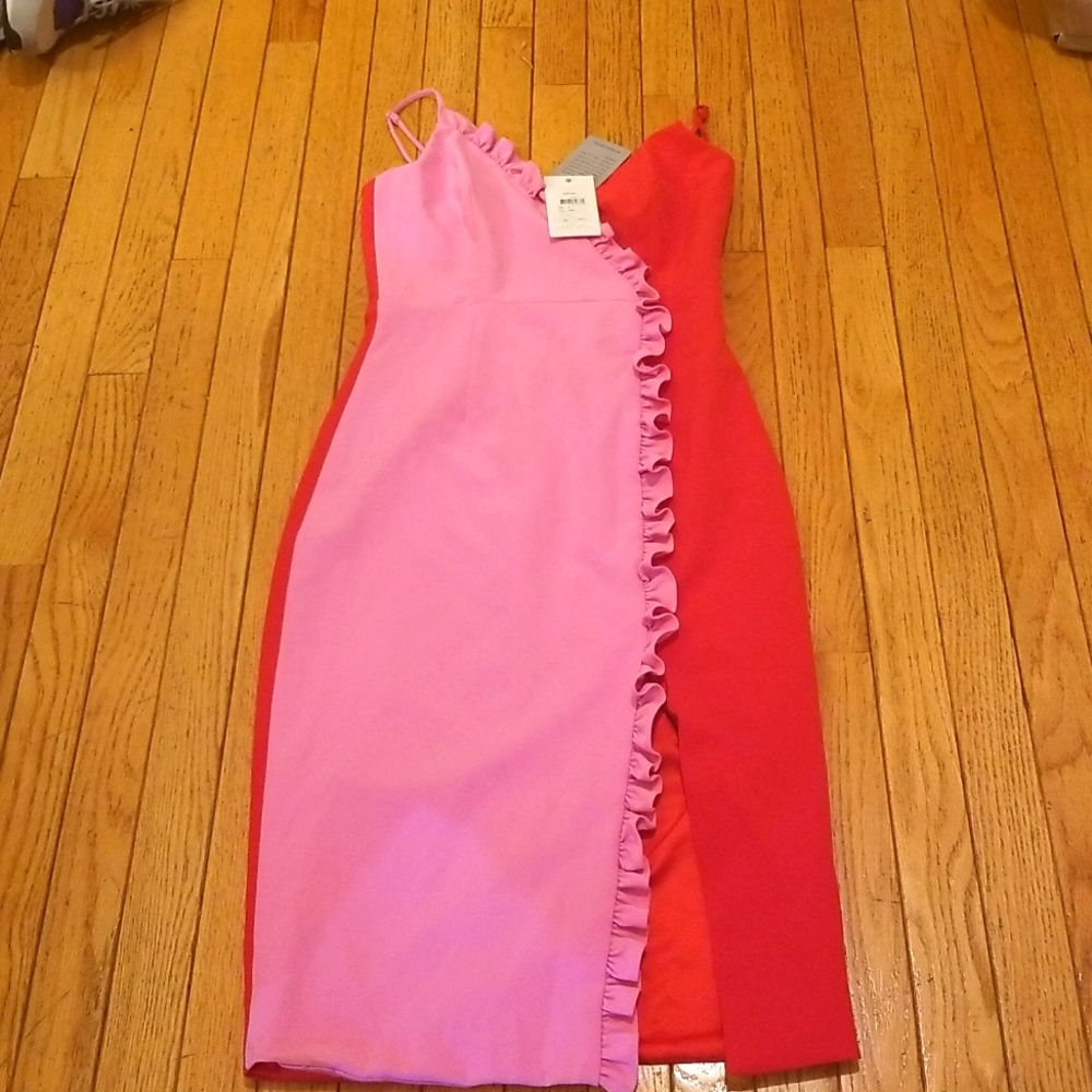 Bardot Colorblock Dress